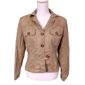 $5 CLEAROUT SALE!  Worthington Snake Print Jacket